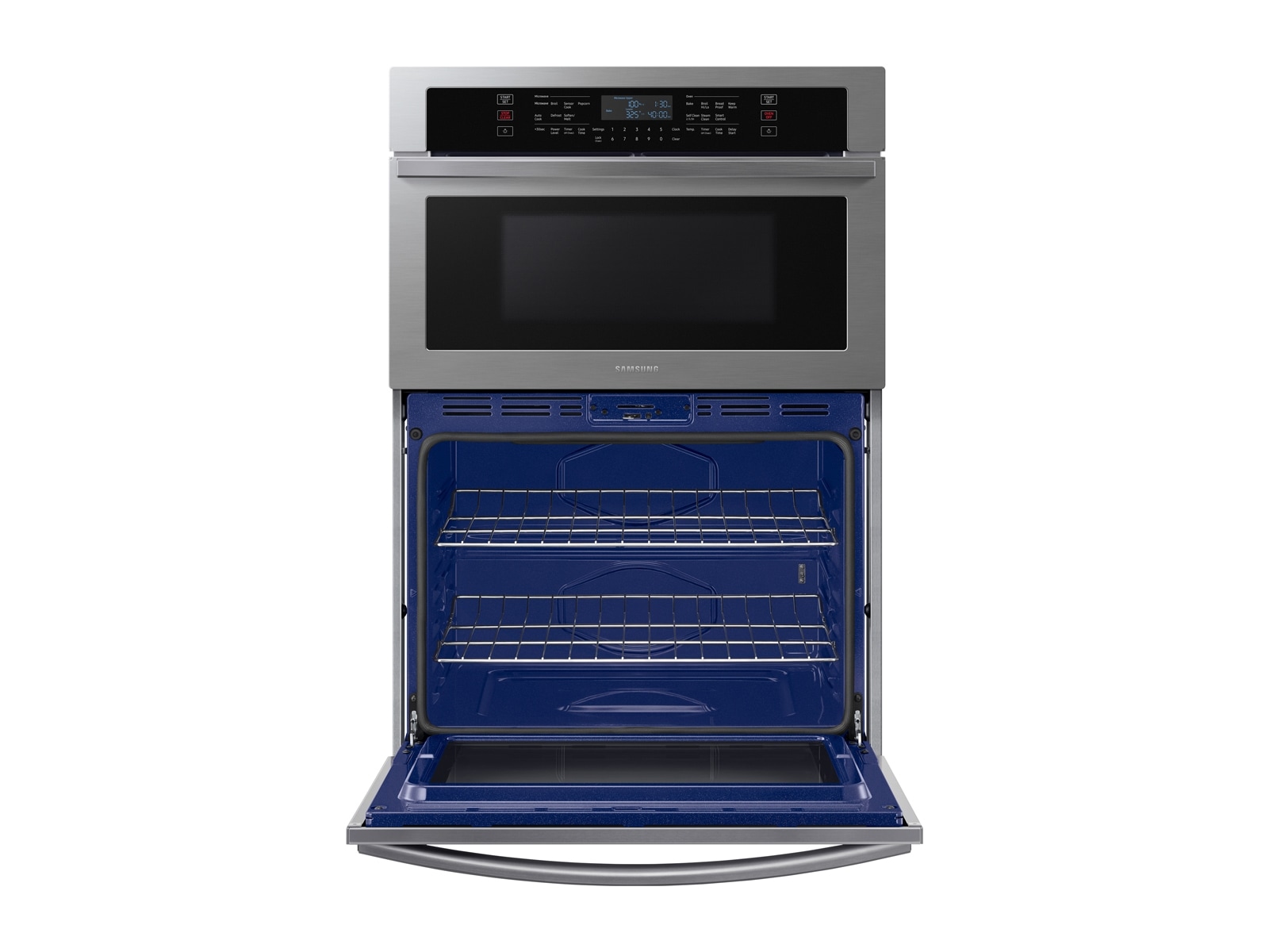 30" Smart Electric Wall Oven with Microwave Combination Silver
