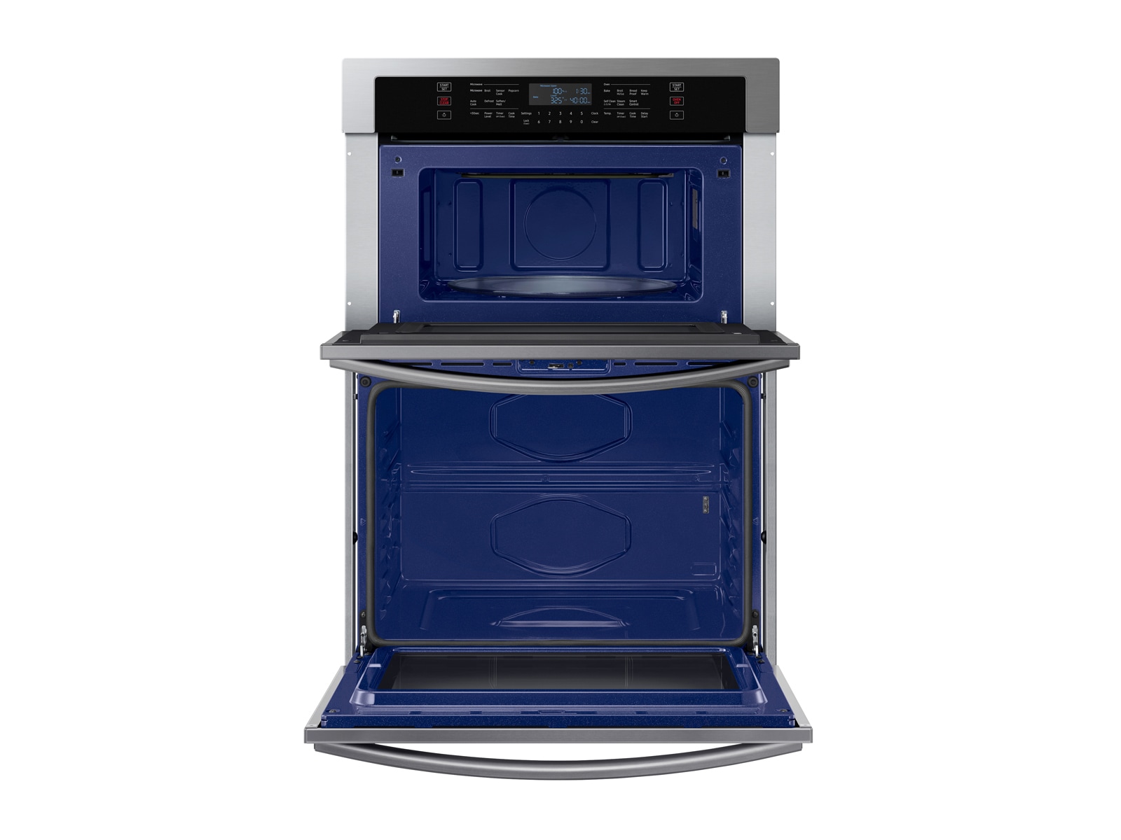 30" Smart Electric Wall Oven with Microwave Combination Silver