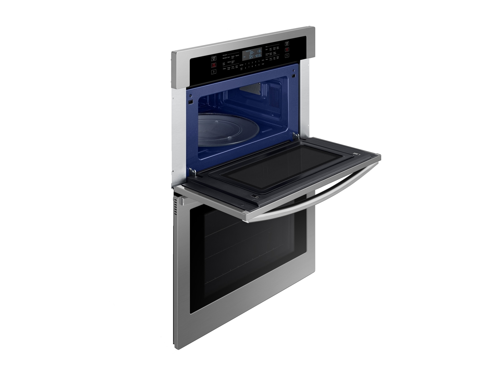 30" Smart Electric Wall Oven with Microwave Combination Silver