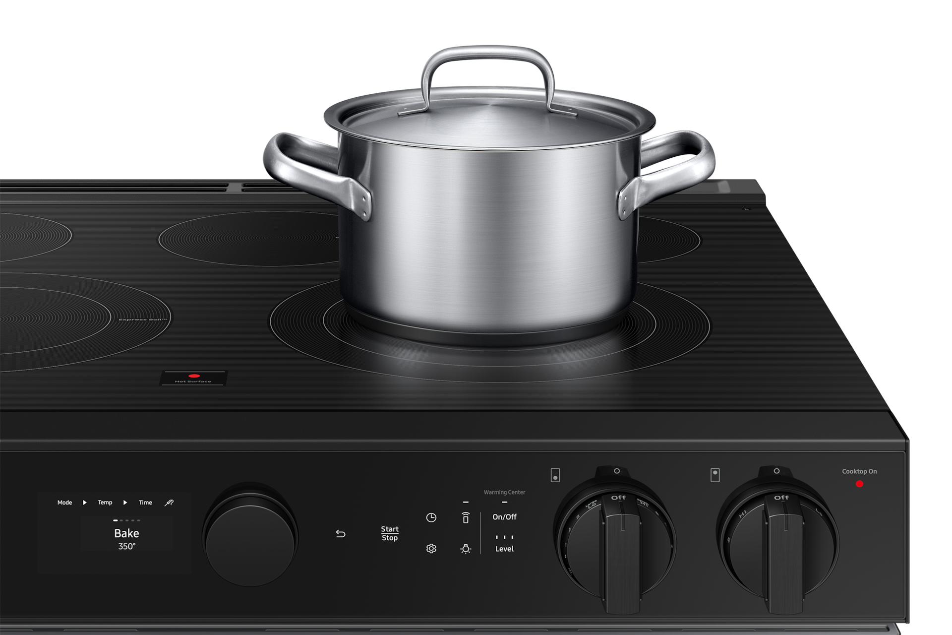 NE9100D Electric Range with Oven Camera Inside Detail2 Stainless Steel 