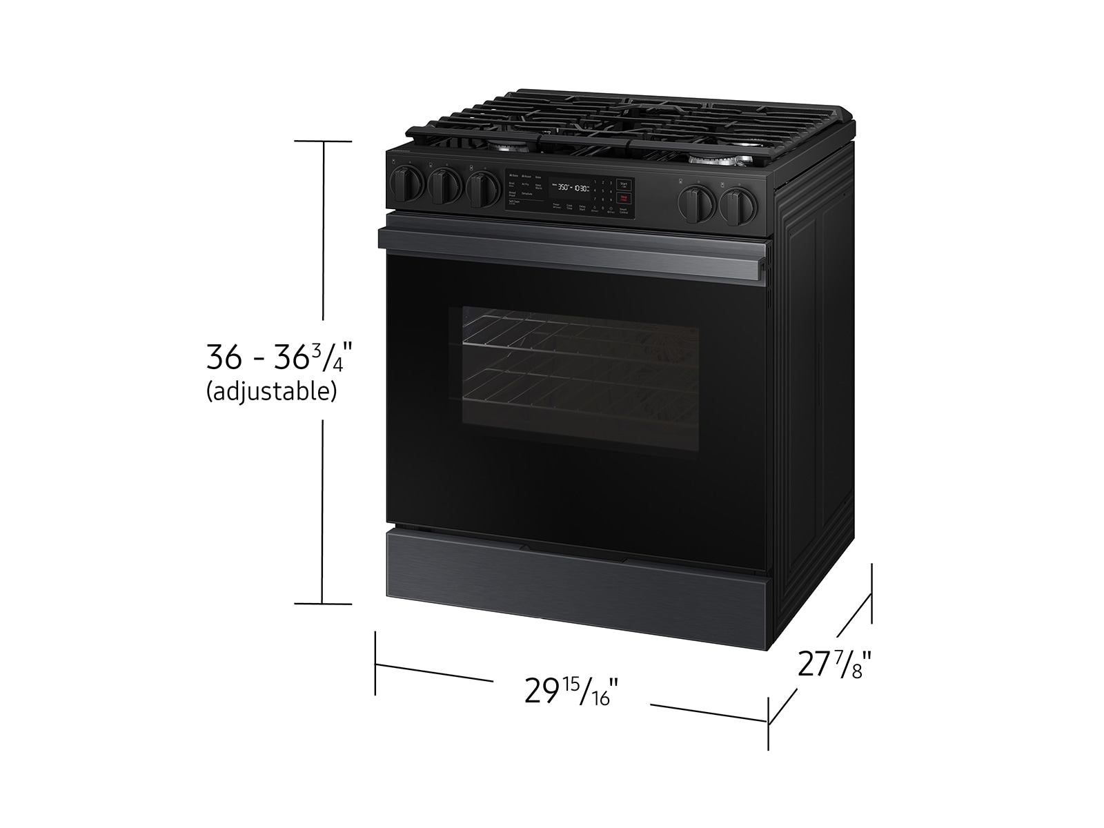 Bespoke Slide-in Gas Range