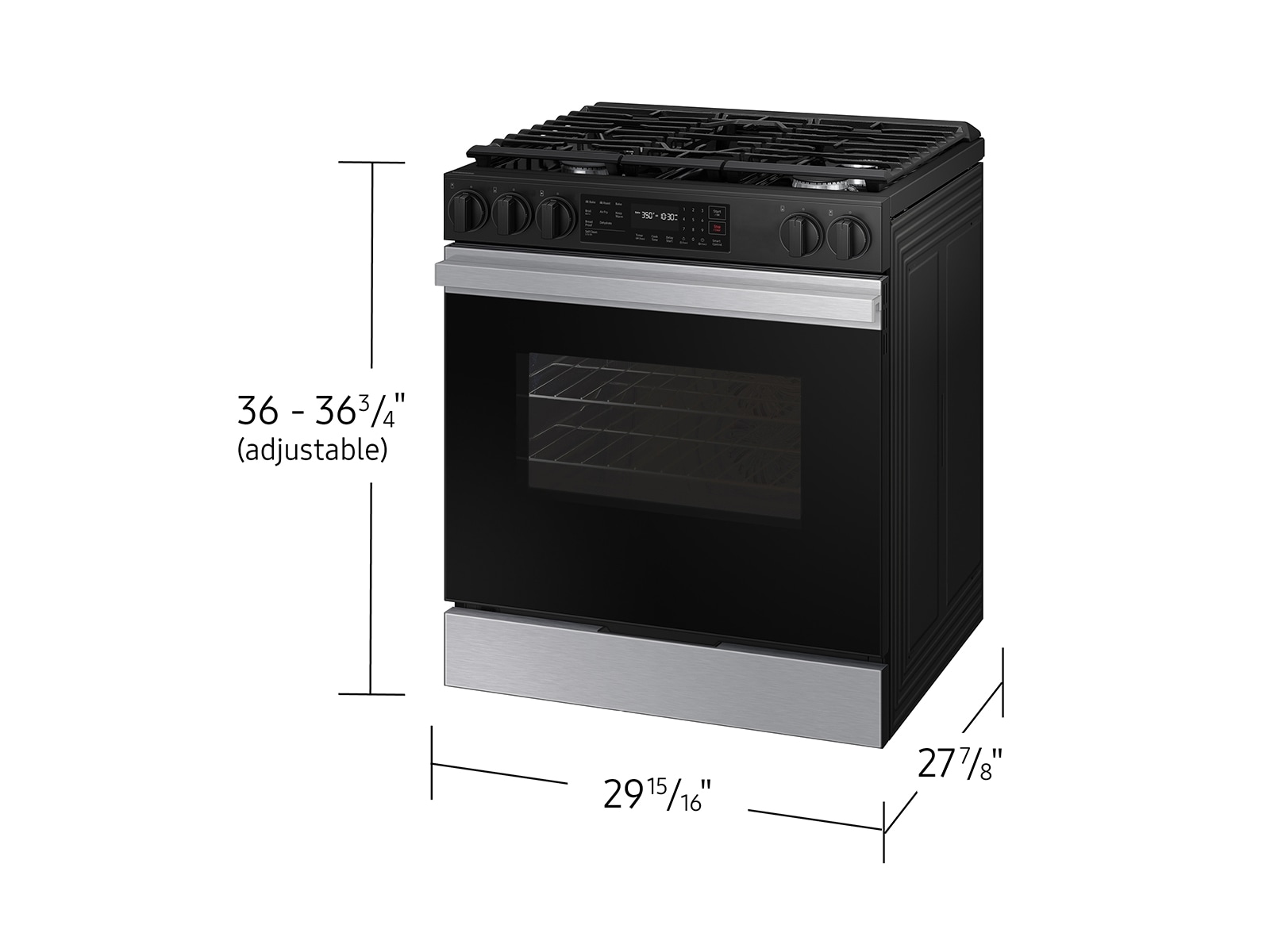 Bespoke Slide-in Gas Range