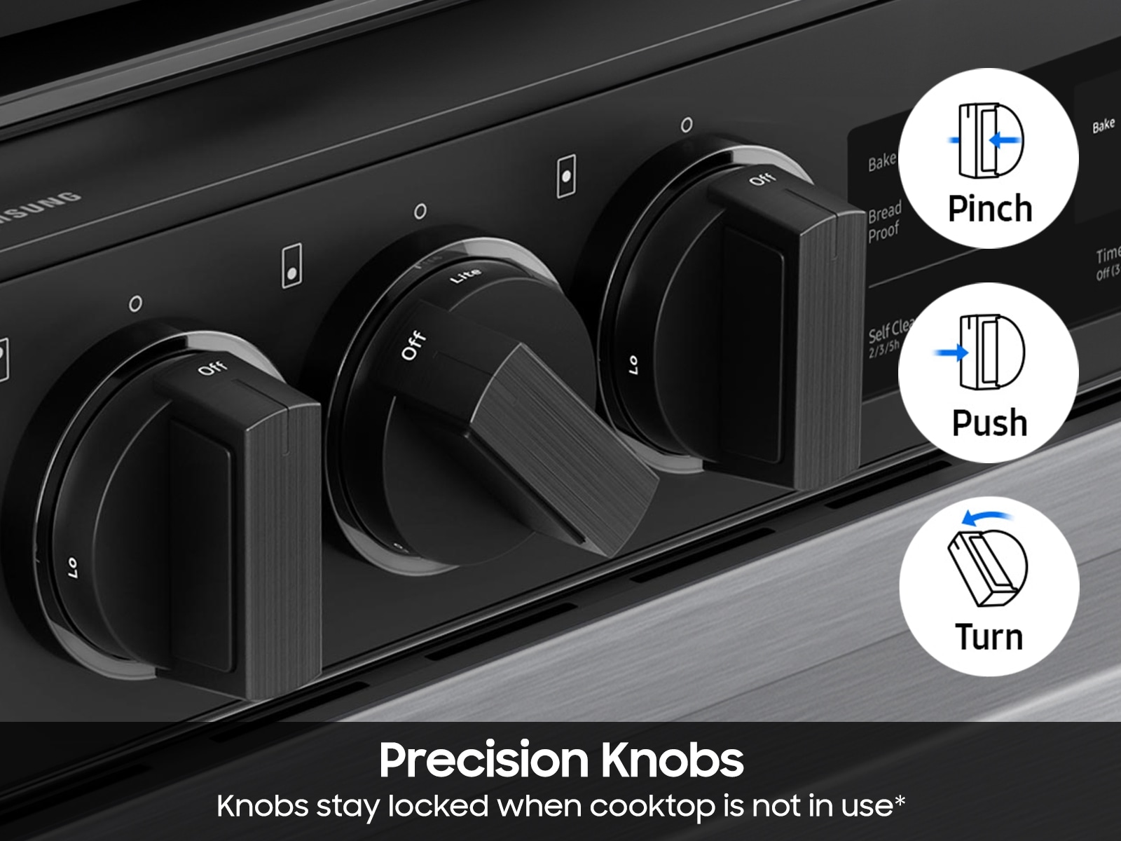 Bespoke Slide-in Gas Range