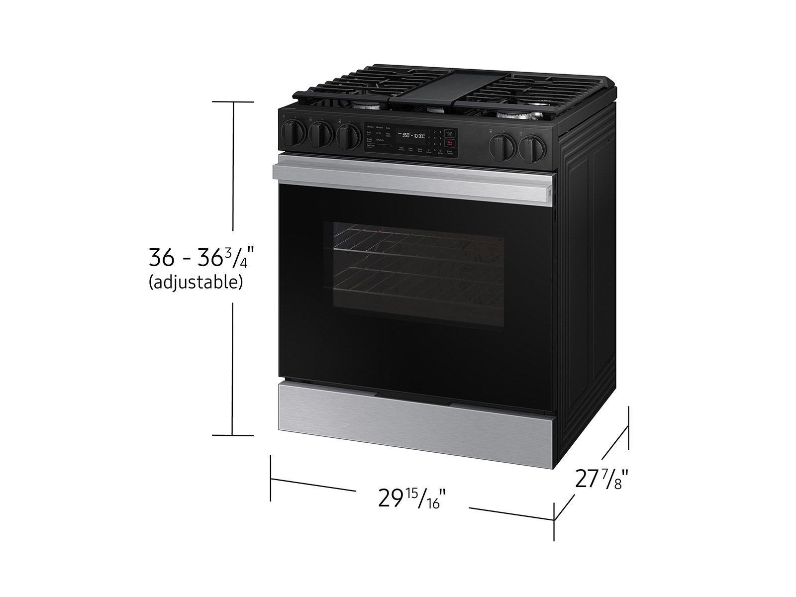 Bespoke Slide-in Gas Range