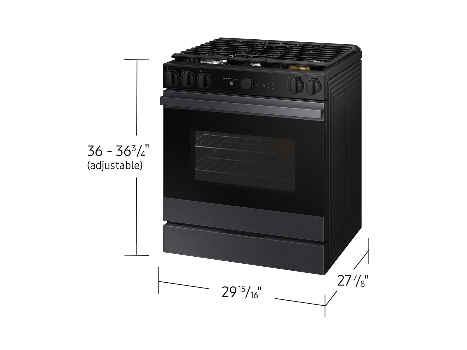 Bespoke Slide-in Gas Range