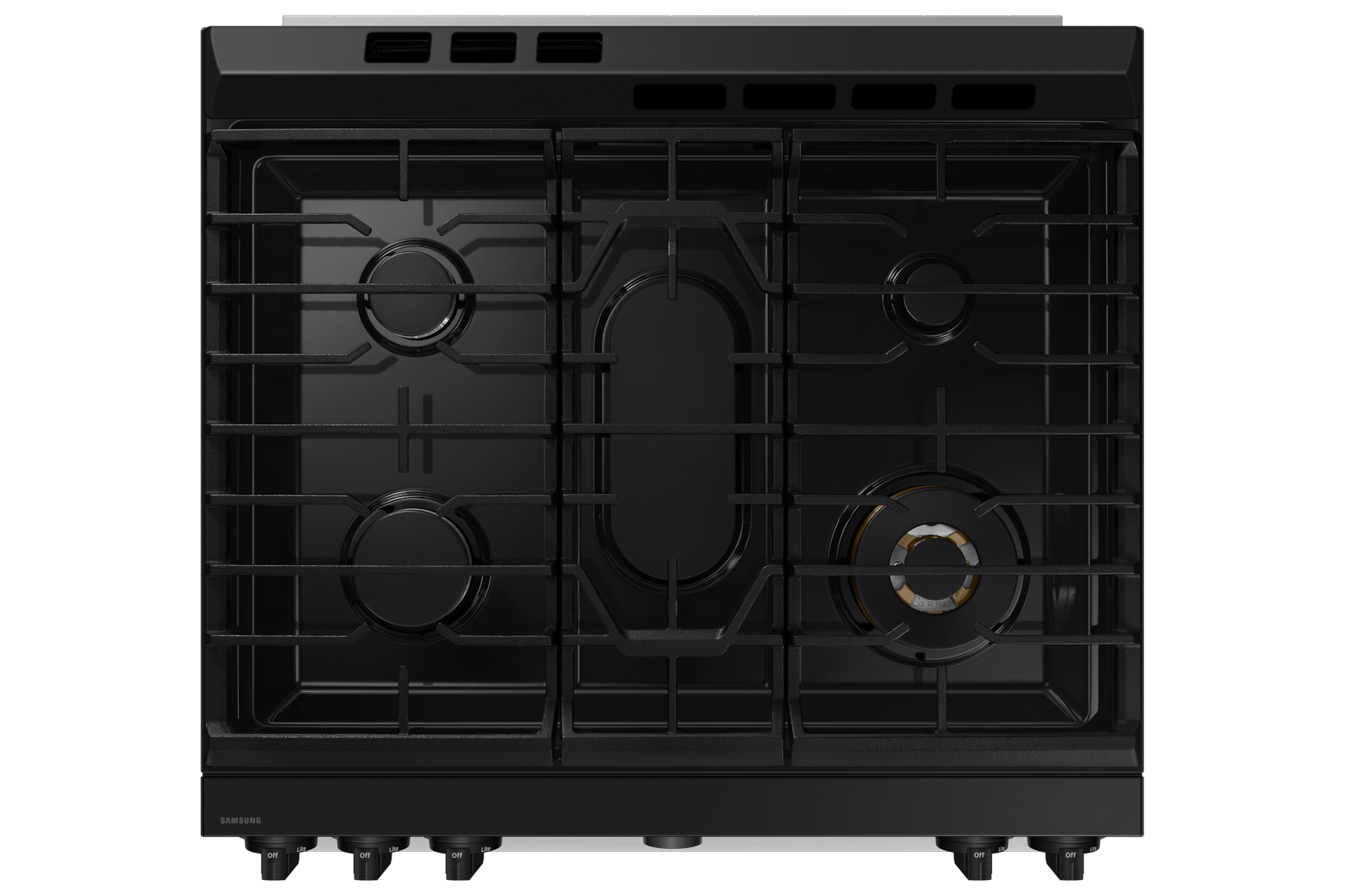 Bespoke Smart Slide-In Gas Range 6.0 cu. ft. with Flex Duo™ & Illuminated Precision Knobs in Stainless Steel
