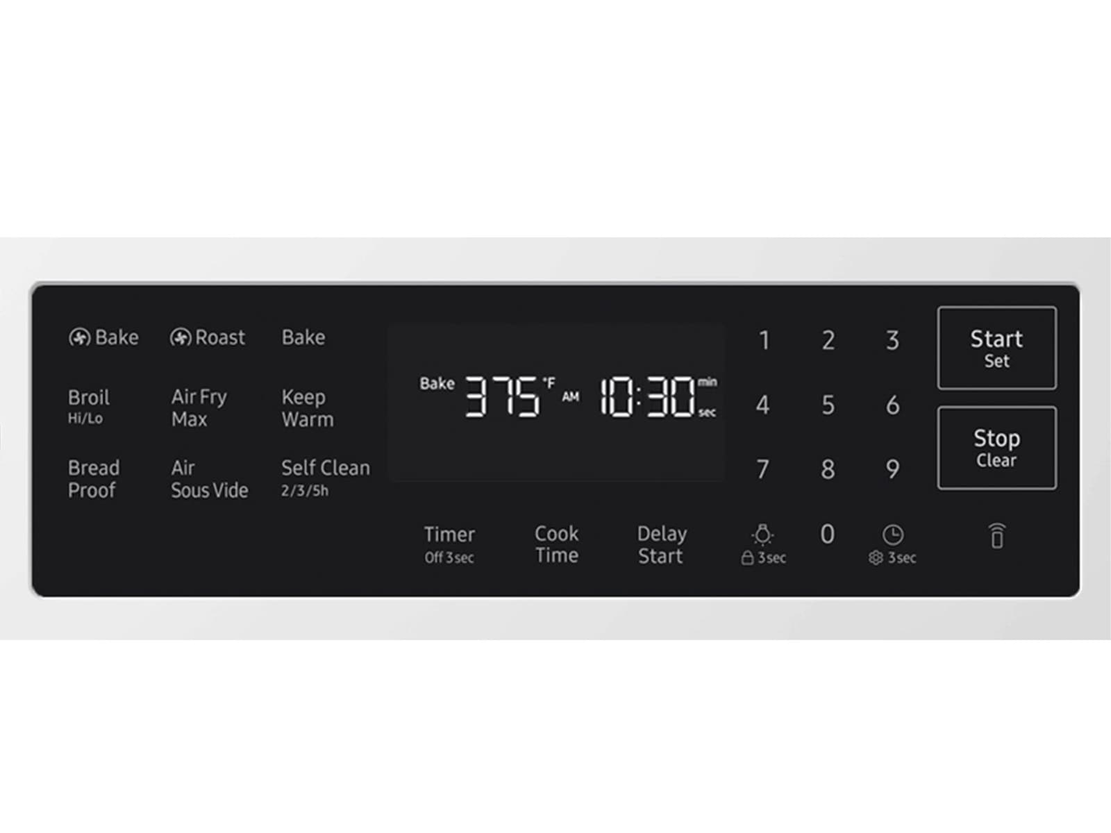 NSG80H30 Air Fry Max and Pro-Style Design 6.0 cu.ft. White