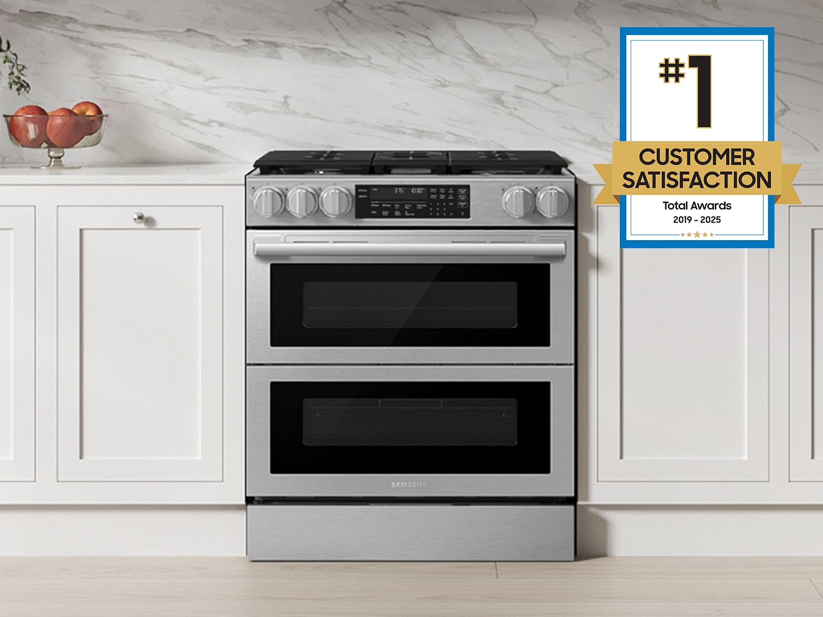 Samsung Appliances are #1 in Customer Satisfaction