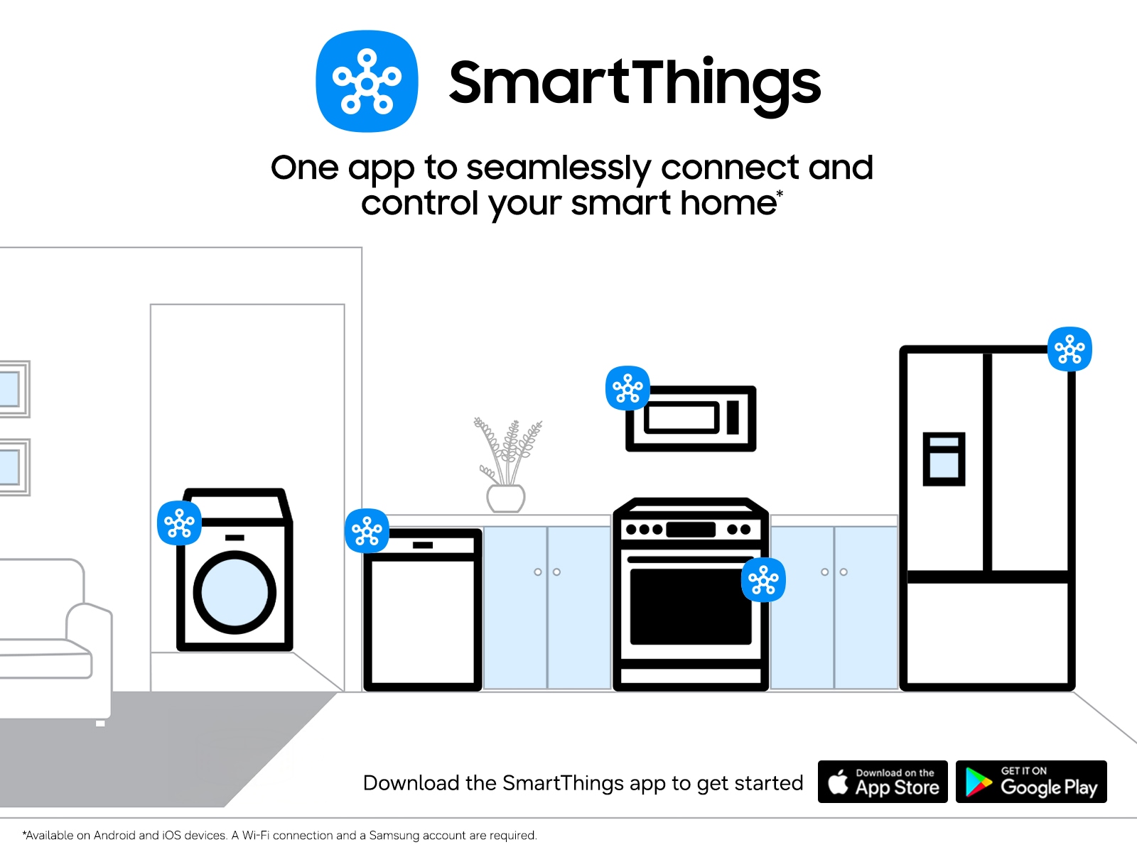 Connect your appliance to SmartThings