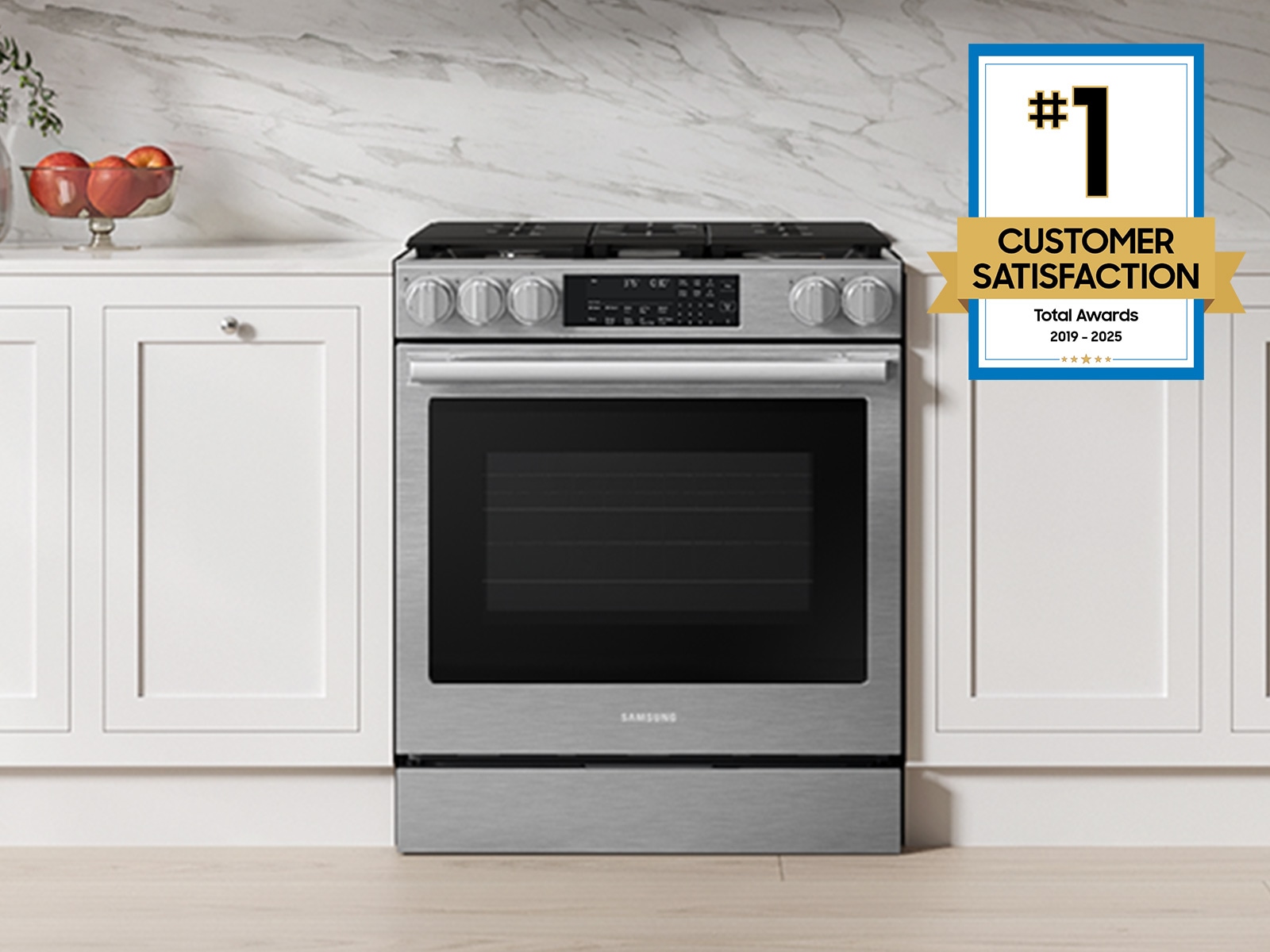 Samsung Appliances are #1 in Customer Satisfaction