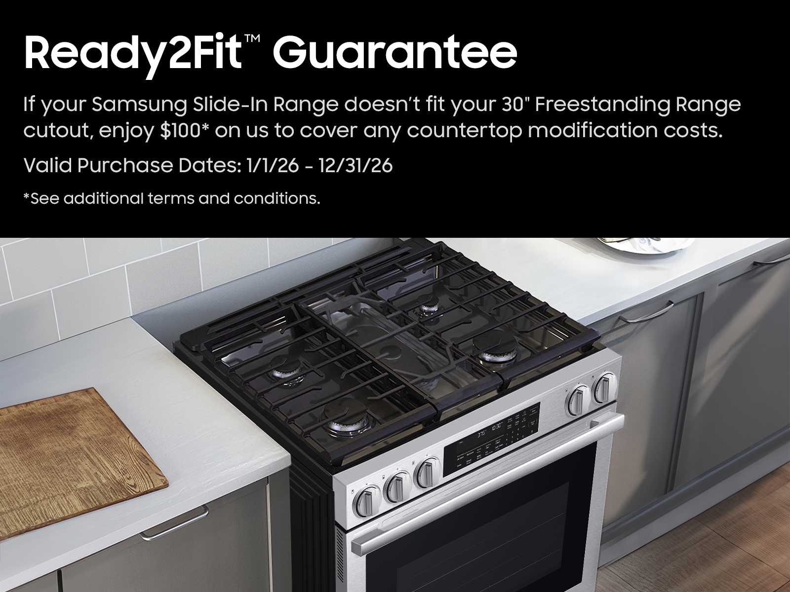 Samsung Read2Fit Guarantee
