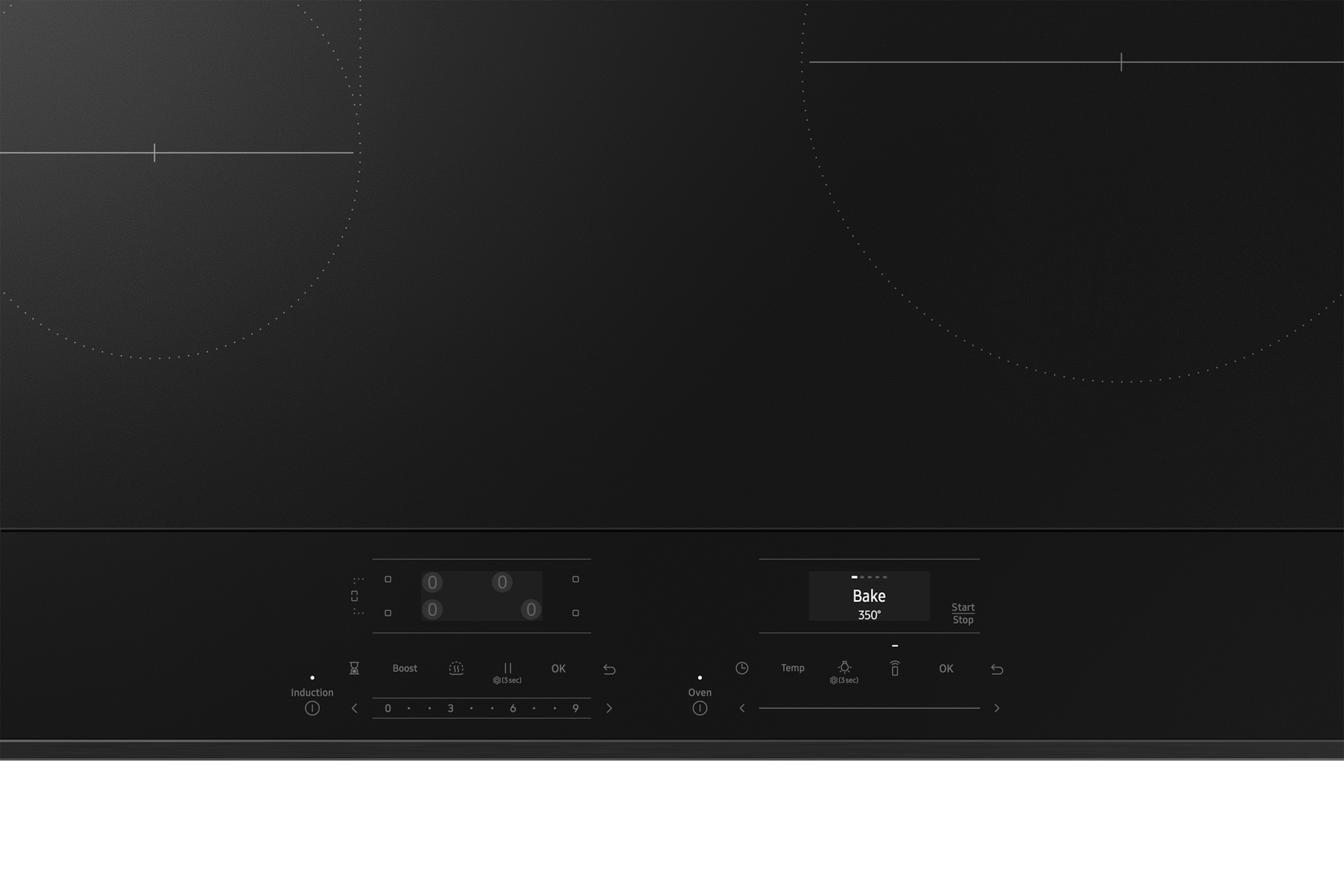 Bespoke Slide-in Induction Range