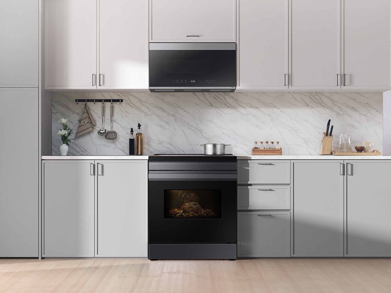 Bespoke Slide-in Induction Range