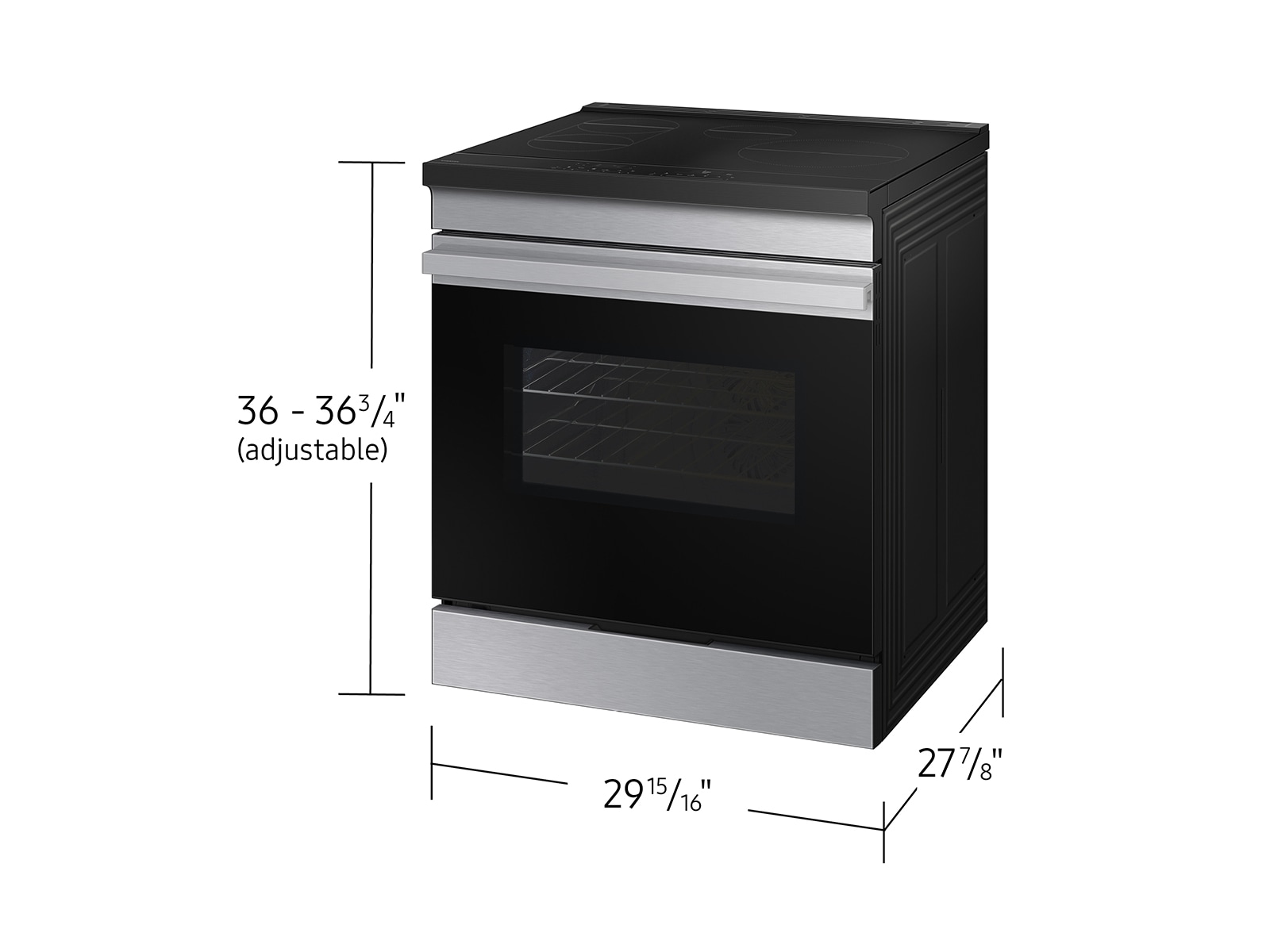 Bespoke Slide-in Induction Range