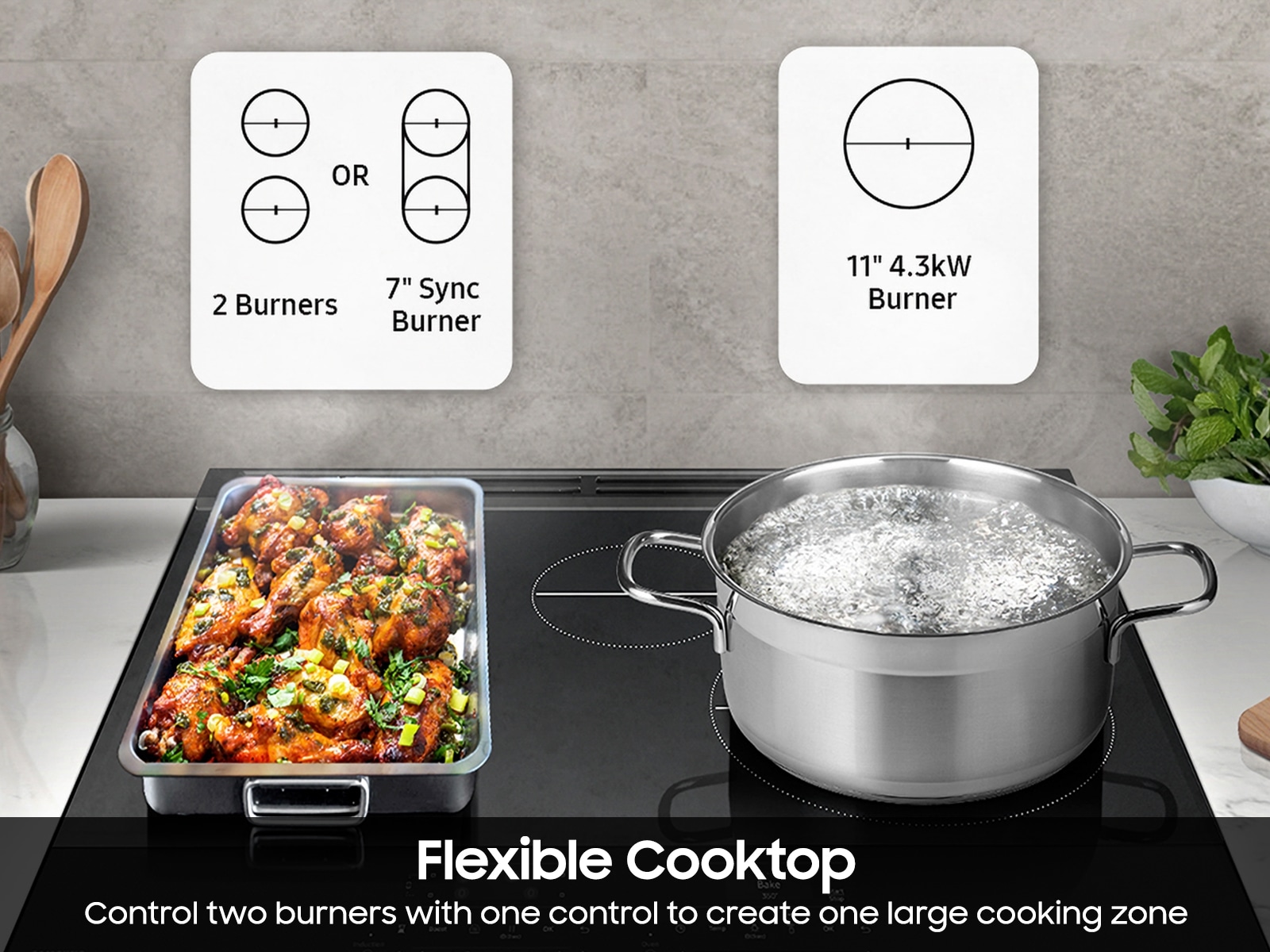 Bespoke Slide-in Induction Range