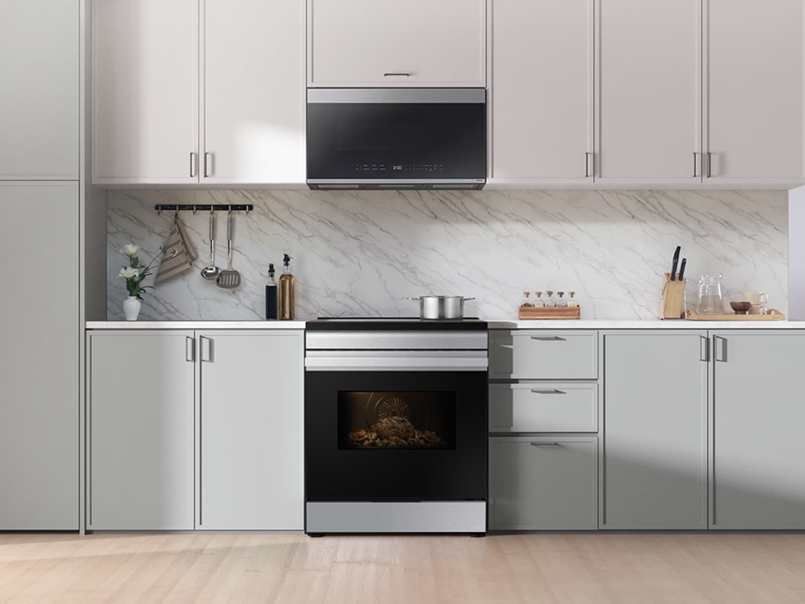 Bespoke Slide-in Induction Range