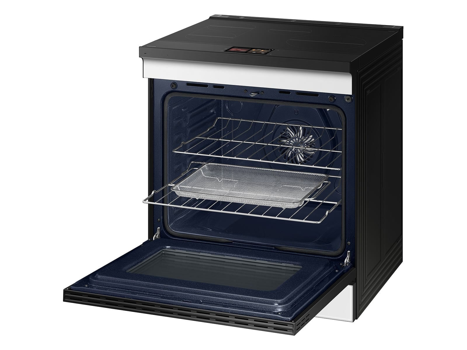 Bespoke 6.3 cu. ft. Smart Slide-In Induction Range with AI Home &amp; Smart Oven Camera in Stainless Steel Stainless Steel