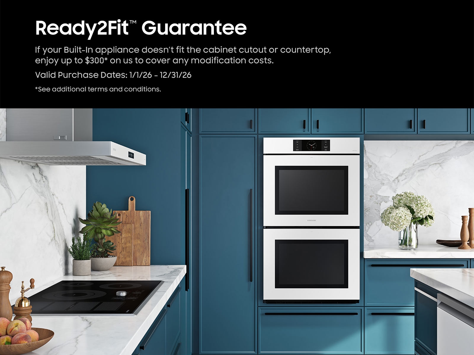 30” Double Wall Oven with Steam Cook in Matte Black Steel