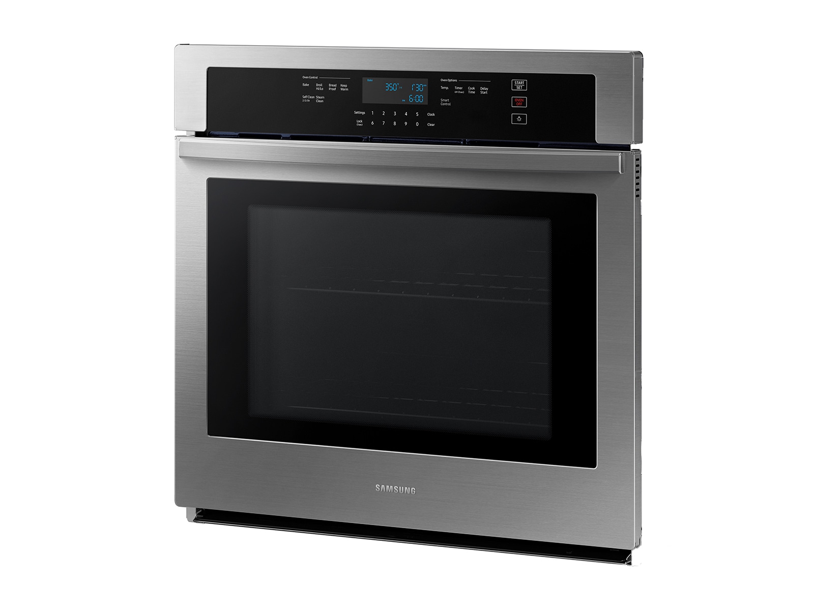 30" Smart Single Wall Oven Silver