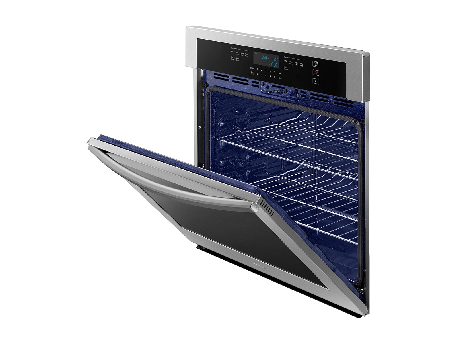 30" Smart Single Wall Oven Silver