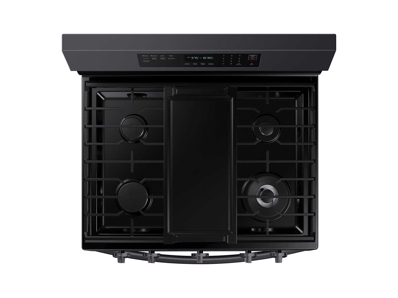 Thumbnail image of 6.0 cu. ft. Smart Freestanding Gas Range with No-Preheat Air Fry and Convection+ in Black Stainless Steel