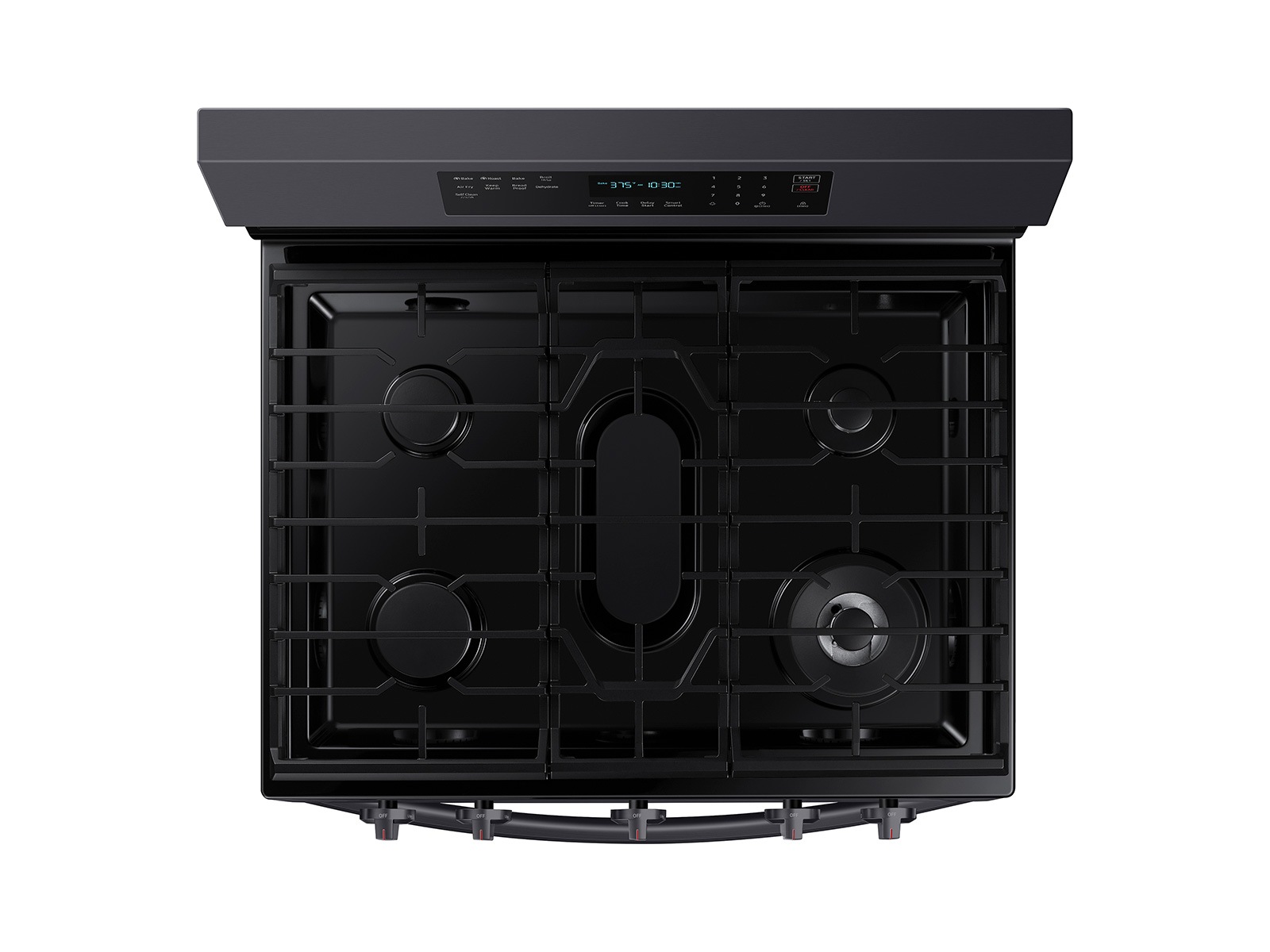 Thumbnail image of 6.0 cu. ft. Smart Freestanding Gas Range with No-Preheat Air Fry and Convection+ in Black Stainless Steel