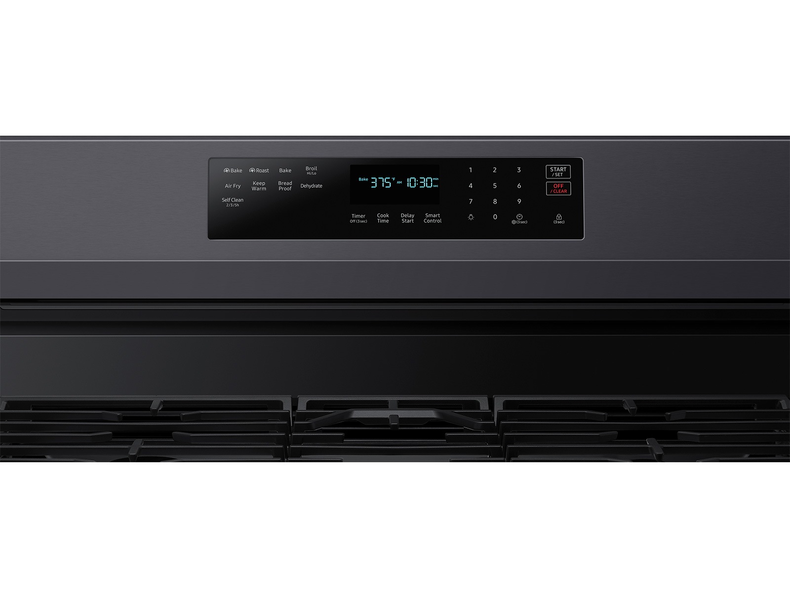 Thumbnail image of 6.0 cu. ft. Smart Freestanding Gas Range with No-Preheat Air Fry and Convection+ in Black Stainless Steel