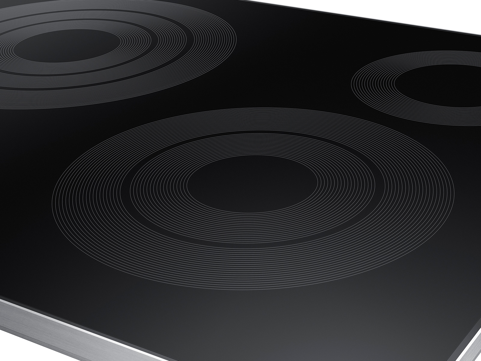 36" Smart Electric Cooktop with Sync Elements in Stainless Steel Silver