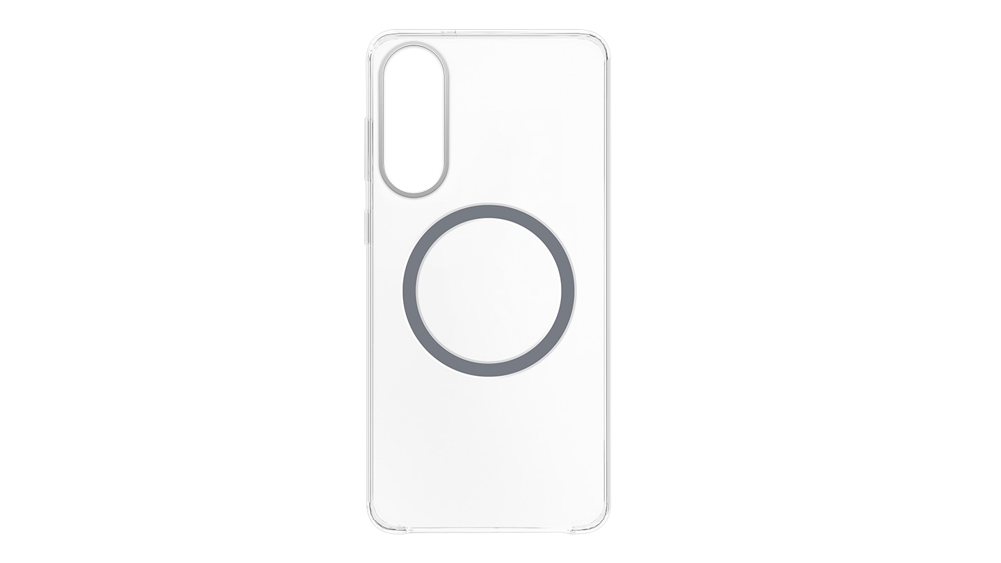 Galaxy S25 Edge Clear Magnet Case Transparent Mobile Accessories