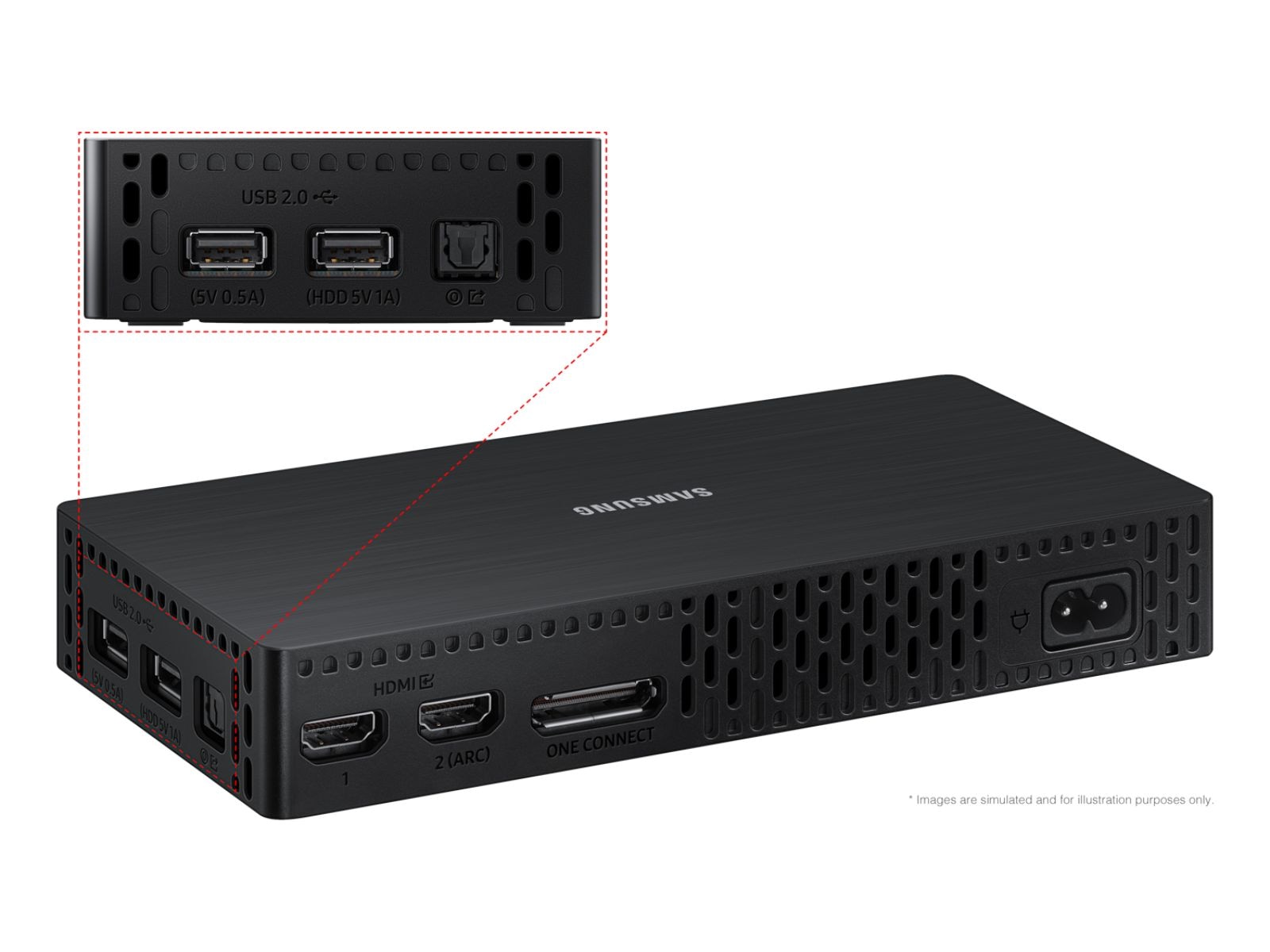 32" Class The Frame Black