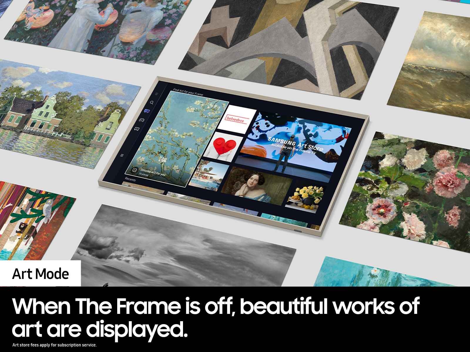 32" Class The Frame Black