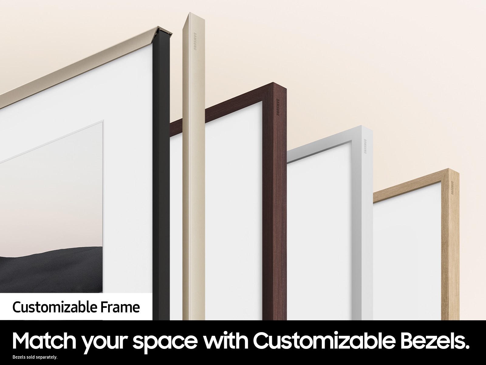 32" Class The Frame Black