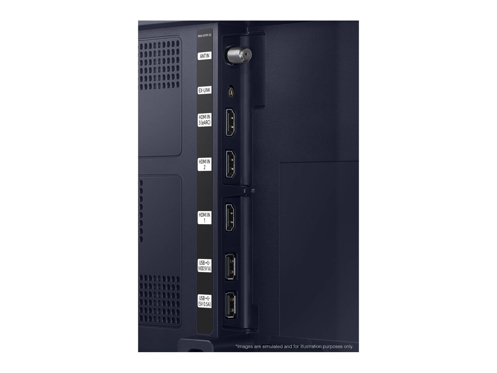 43" Class The Sero QLED 4K (2022) Navy Blue