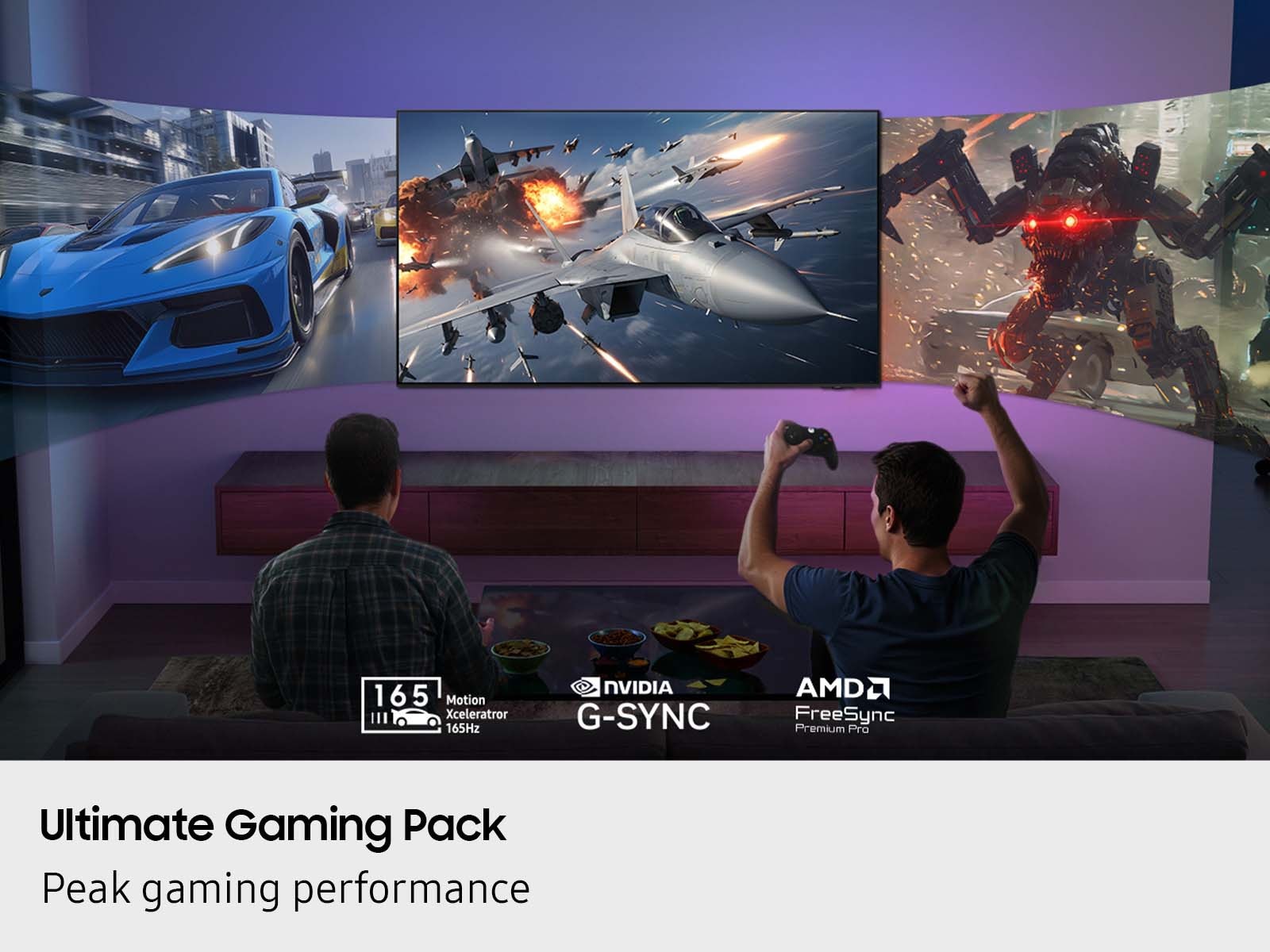 48&quot; Class OLED S90F 4K Samsung Vision AI Smart TV (2025) Black