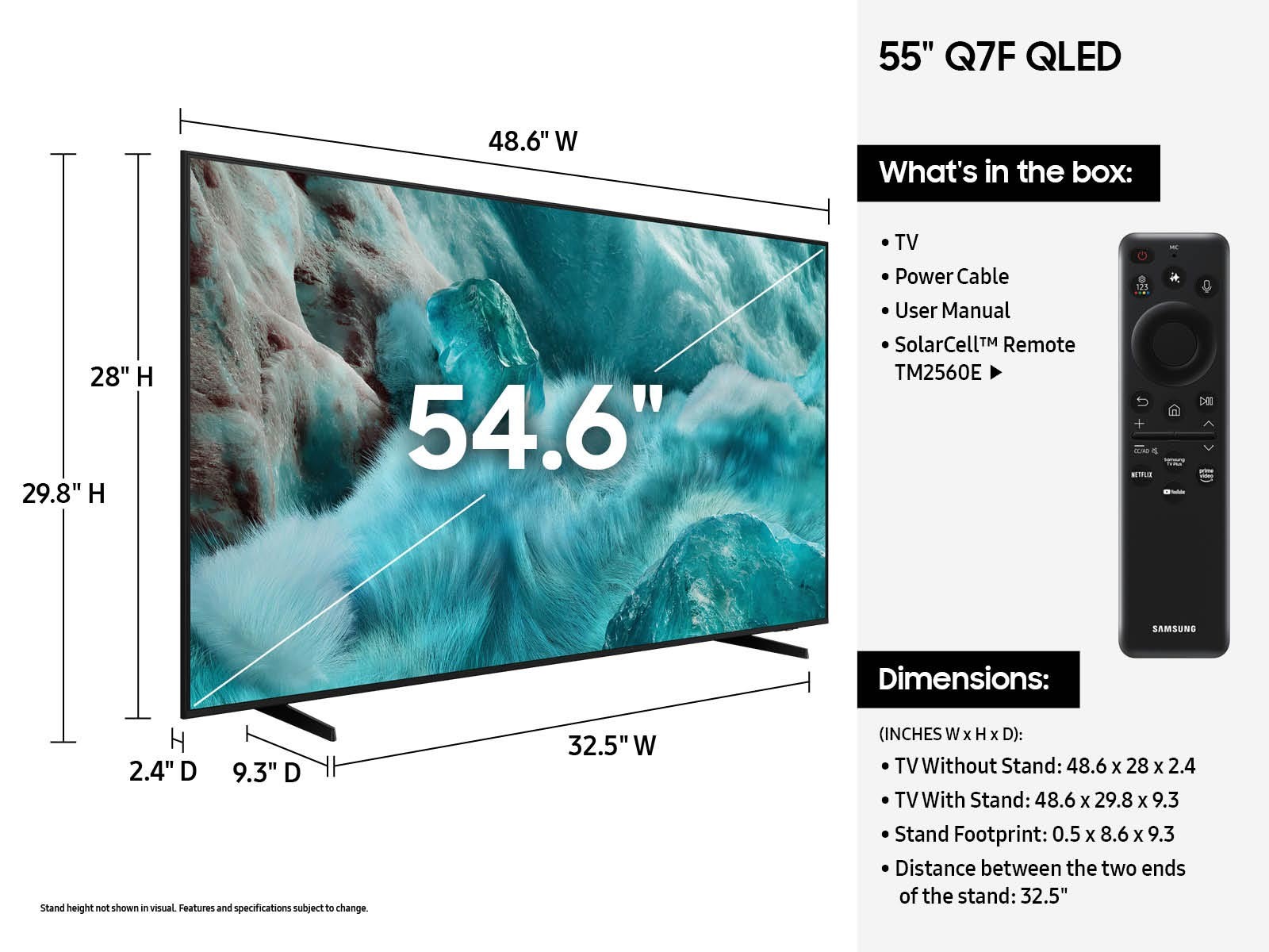 55" Class QLED Q7F 4K Samsung Vision AI Smart TV (2025) QN55Q7FAAFXZA | Samsung US