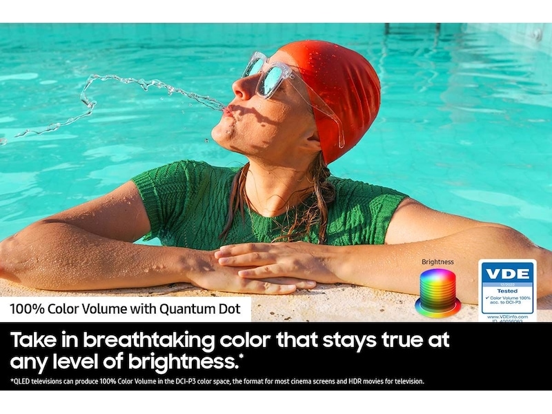 QLED 4K QE1D Tizen OS Smart TV (2024) Black