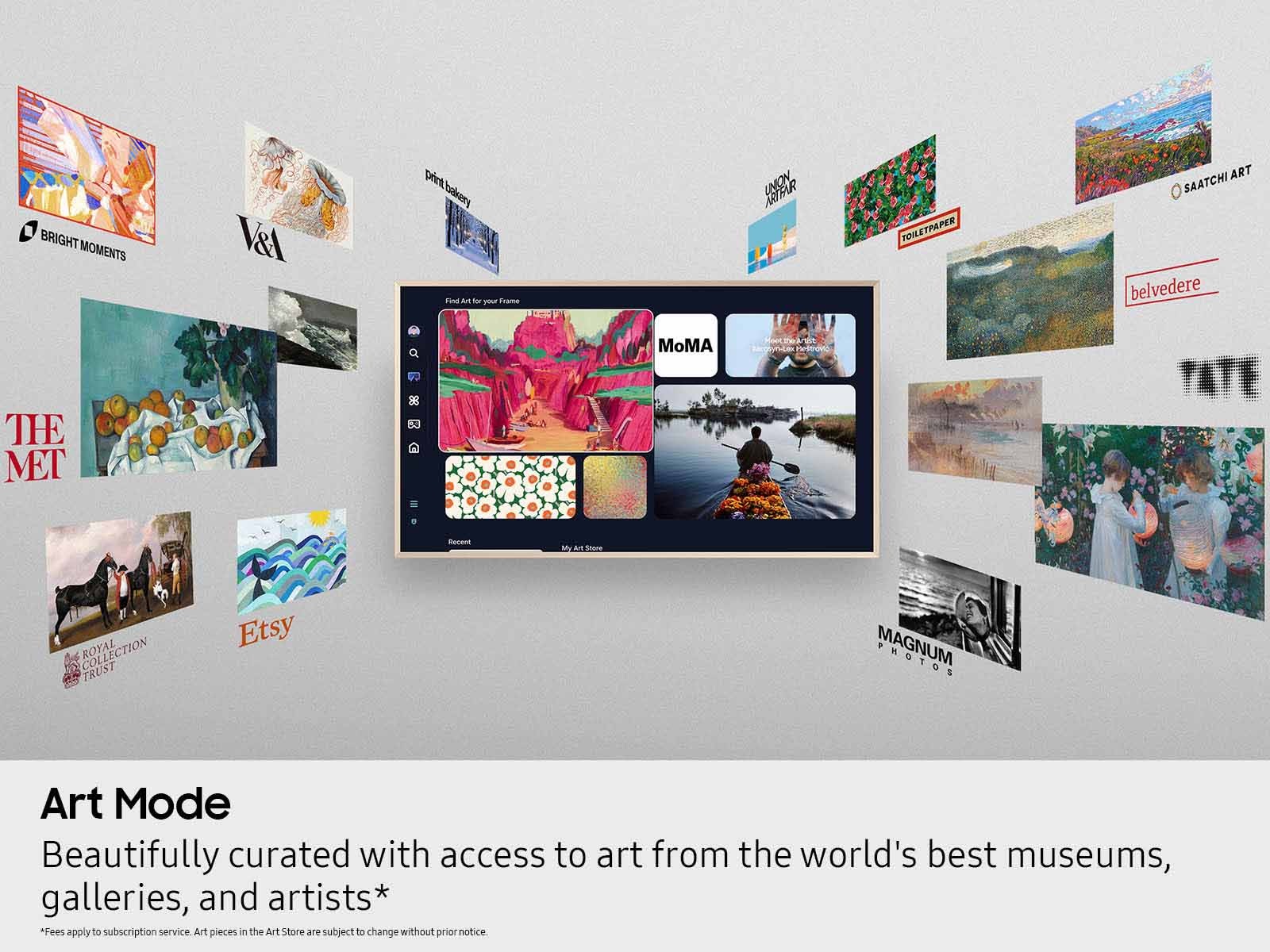 65" Class The Frame Neo QLED 4K TV, Art Mode AI TV, LS03FA | Samsung US