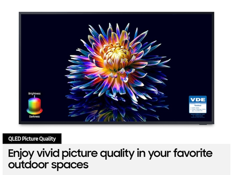 65" Class The Terrace Full Sun QLED 4K LST9T (2021) Black