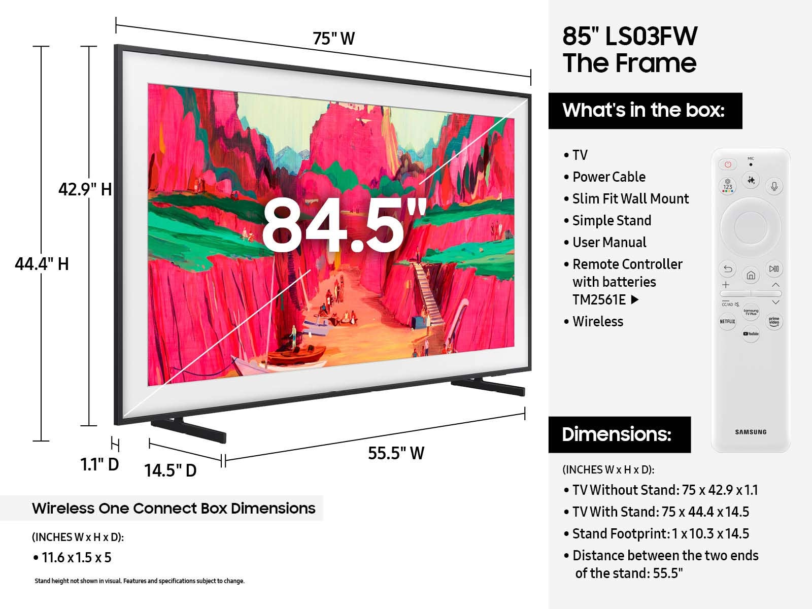 テレビ Samsung the frame 85v tv 85