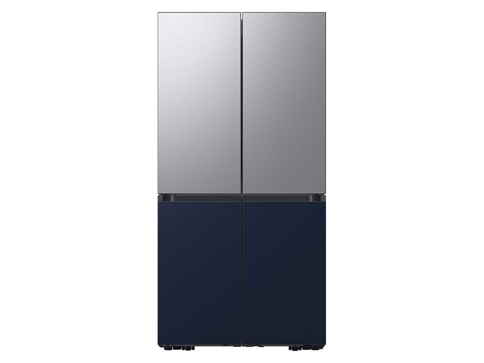 Bespoke 4-Door Flex™ Refrigerator Panel in Stainless Steel - Top Panel Stainless Steel