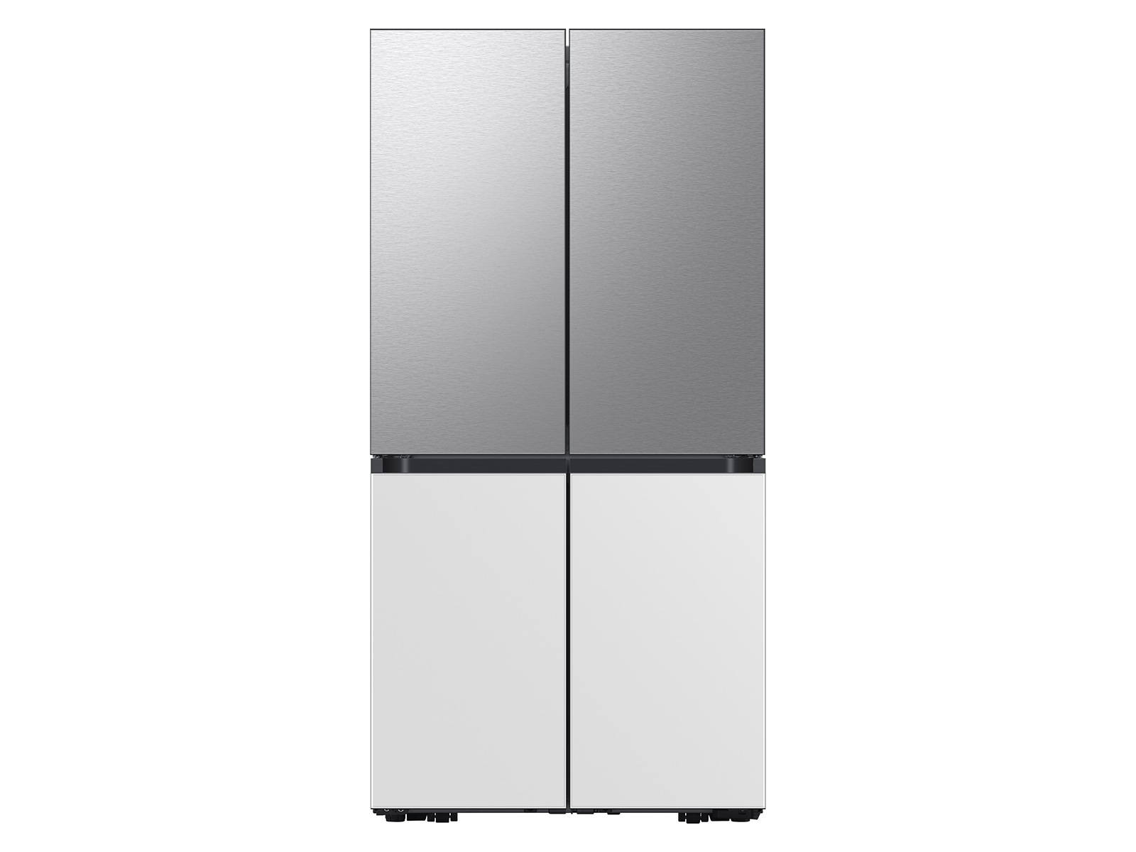 Bespoke 4-Door Flex™ Refrigerator Panel in Stainless Steel - Top Panel Stainless Steel