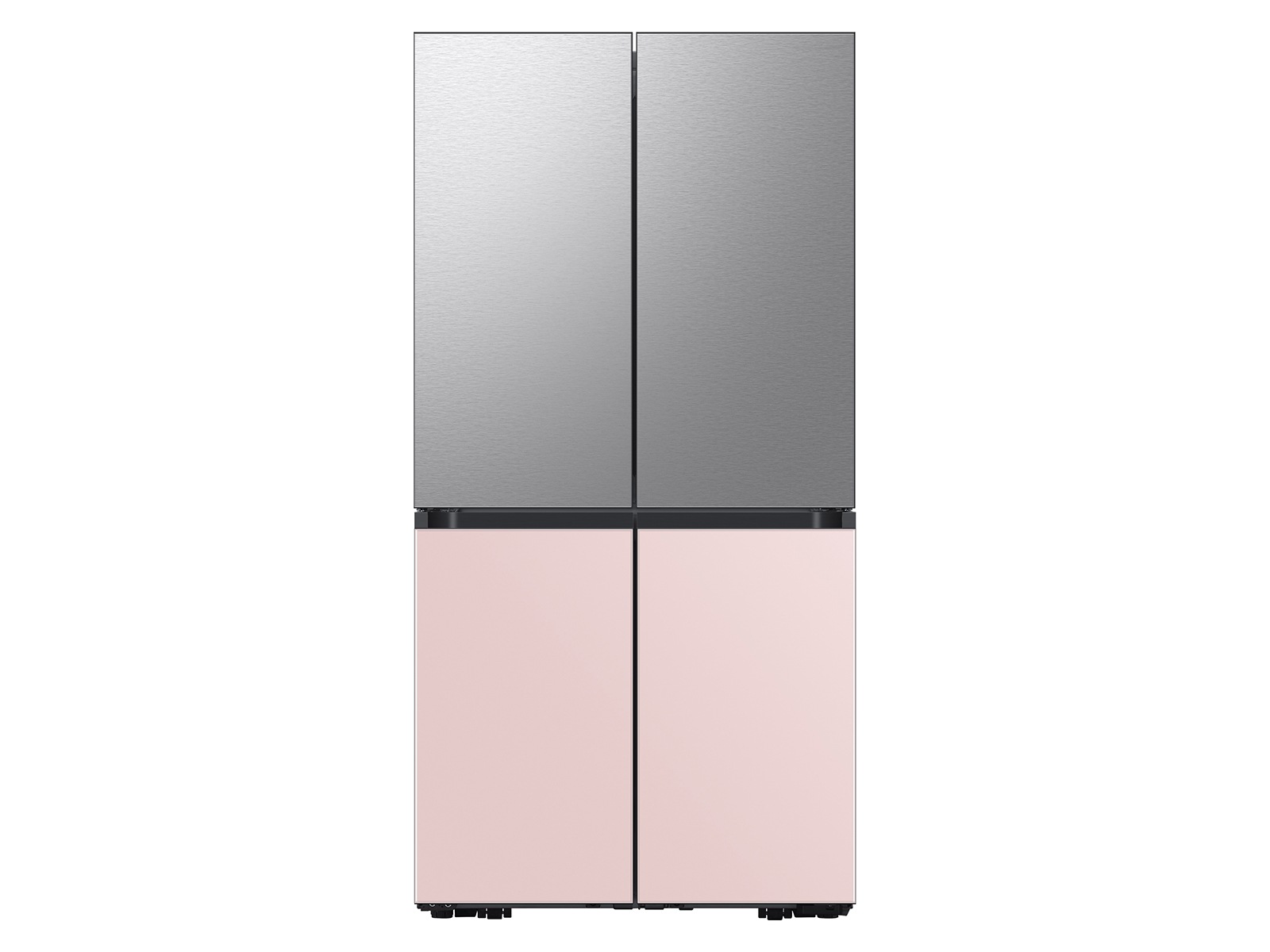 Bespoke 4-Door Flex™ Refrigerator Panel in Stainless Steel - Top Panel Stainless Steel