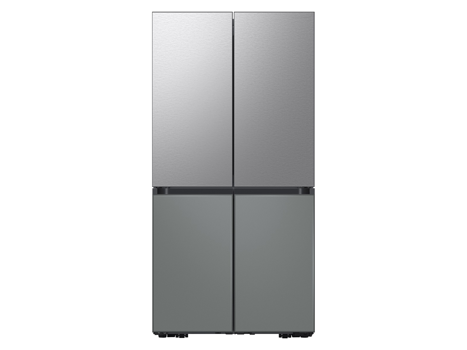Bespoke 4-Door Flex™ Refrigerator Panel in Stainless Steel - Top Panel Stainless Steel