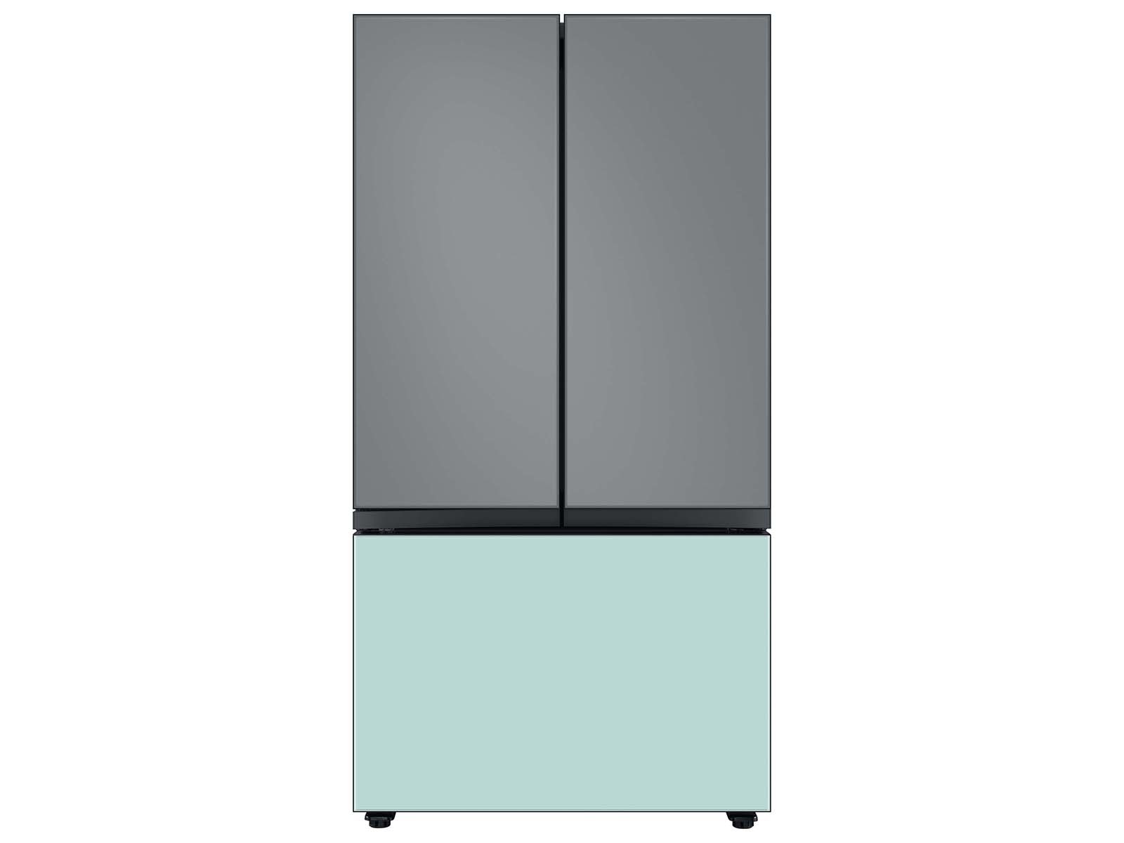Bespoke 3-Door French Door Refrigerator Panel Blue