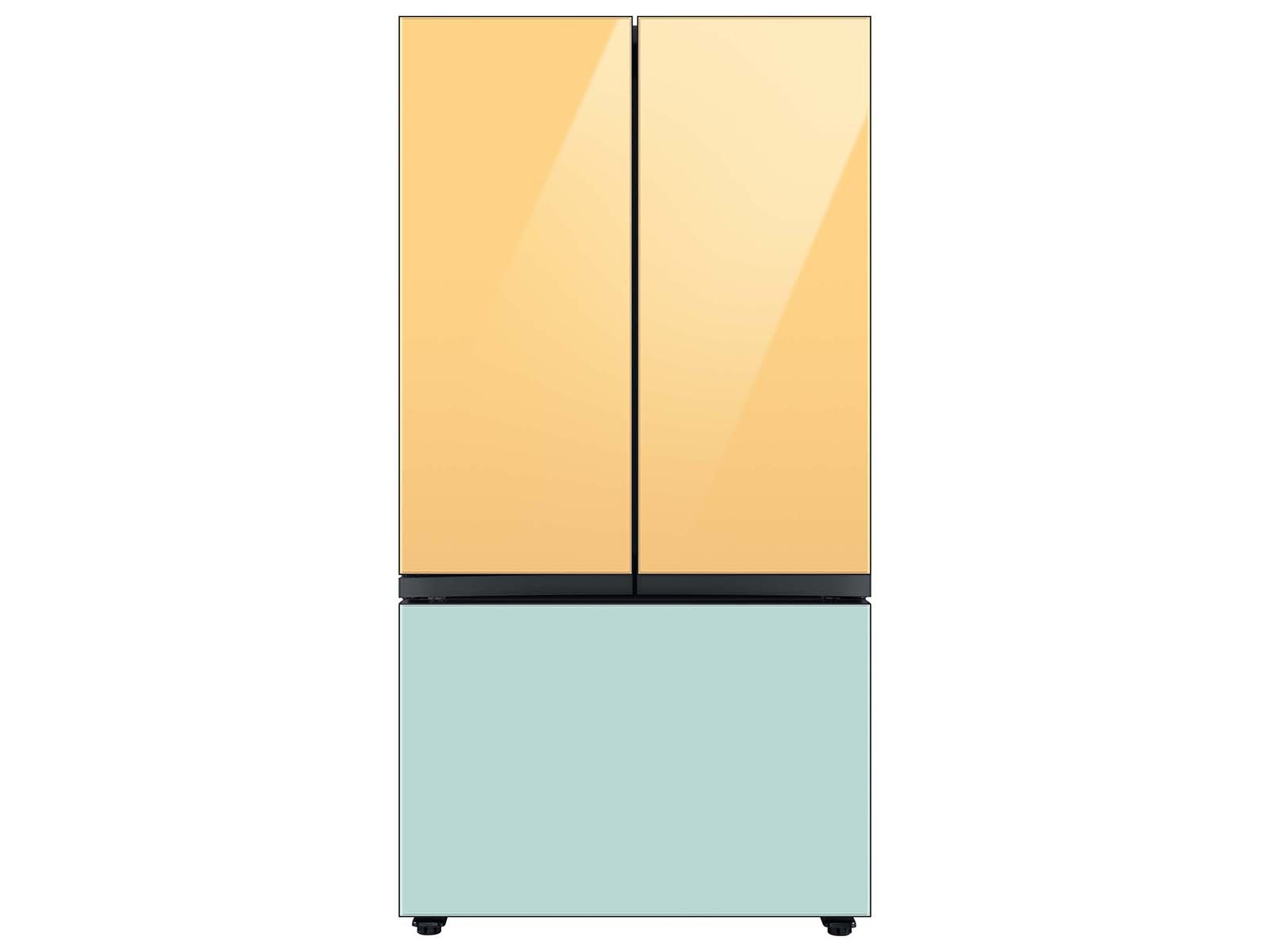 Bespoke 3-Door French Door Refrigerator Panel Blue