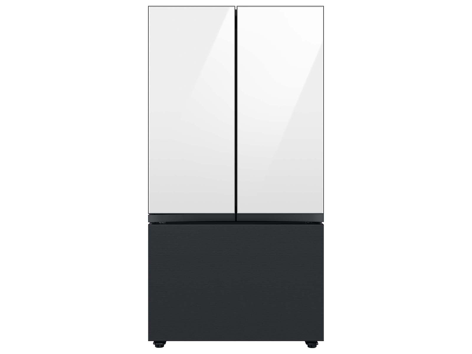Bespoke 3-Door French Door Refrigerator Panel Black