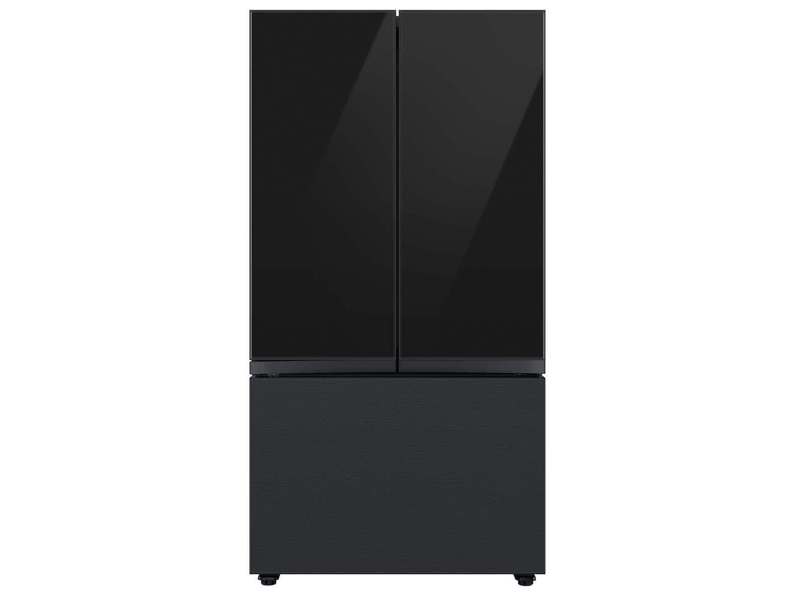 Bespoke 3-Door French Door Refrigerator Panel Black
