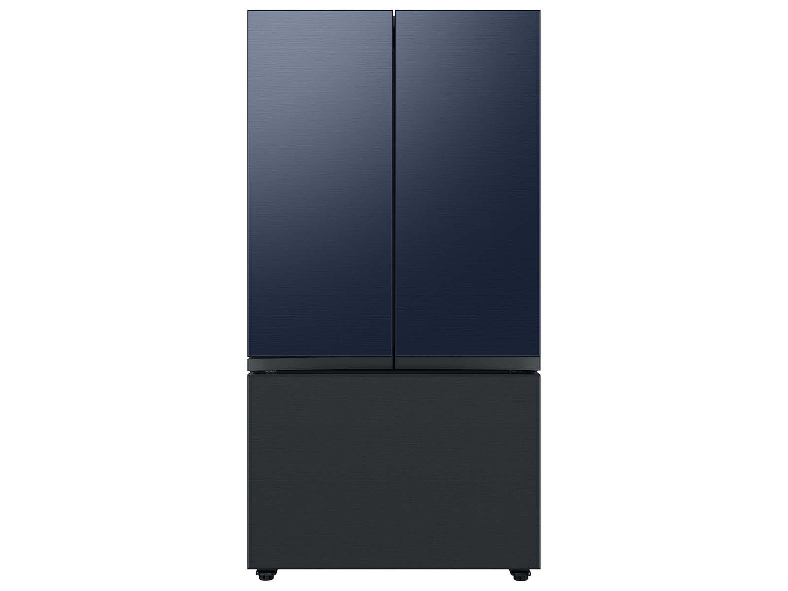 Bespoke 3-Door French Door Refrigerator Panel Black