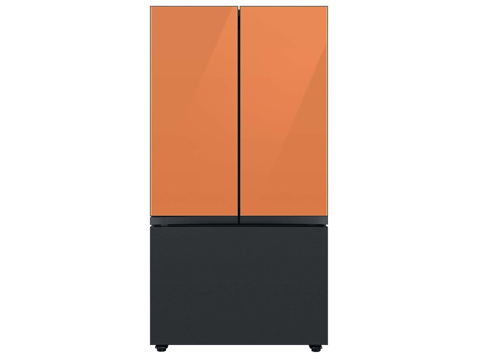 Bespoke 3-Door French Door Refrigerator Panel Black