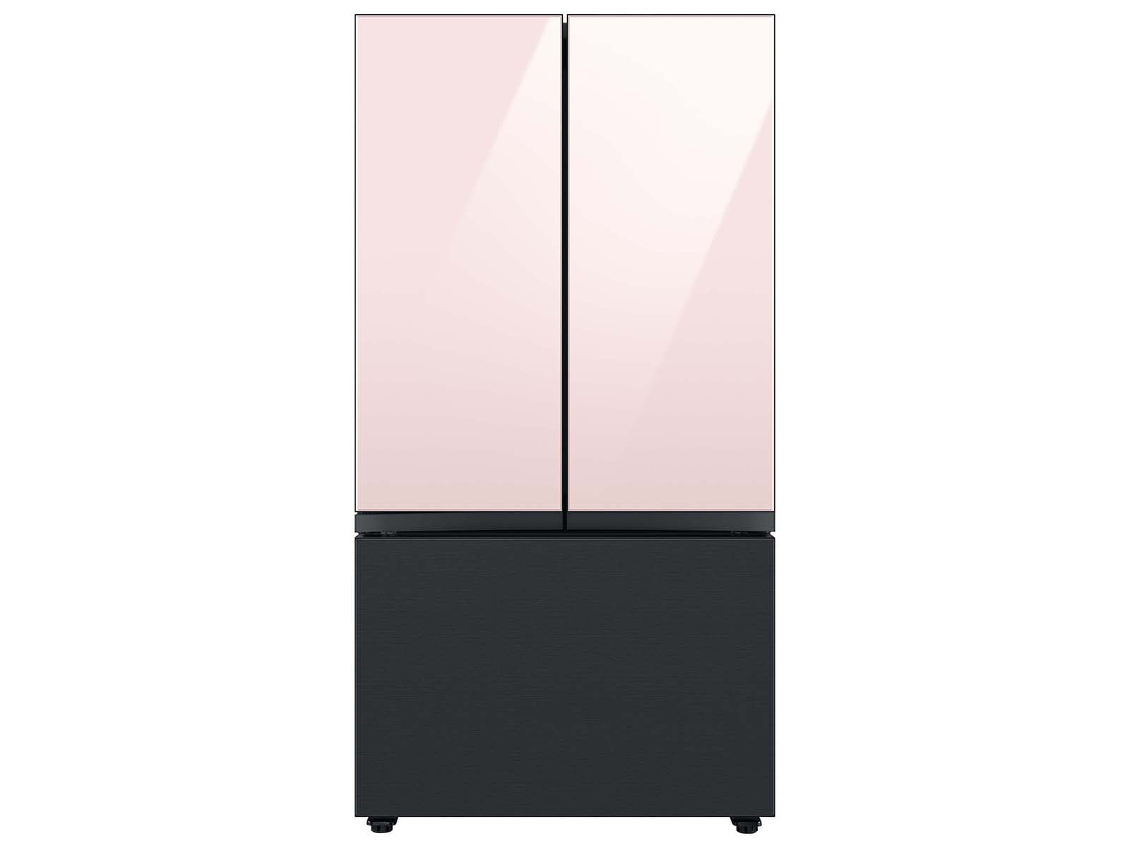 Bespoke 3-Door French Door Refrigerator Panel Black